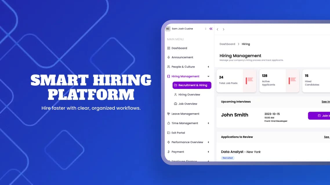 What is the most popular HR software?
